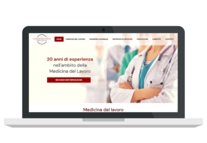 Sito web Medicina del lavoro a Bologna - desktop