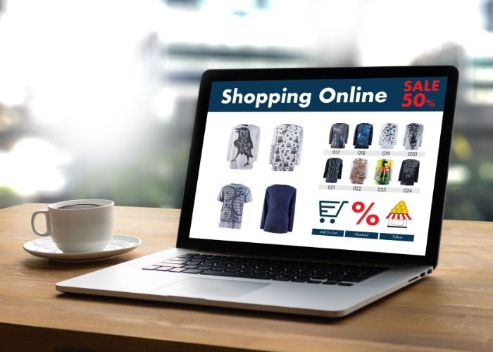 shopping online sito ecommerce