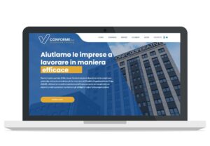 immagine sito web realizzato per CONFORME srl