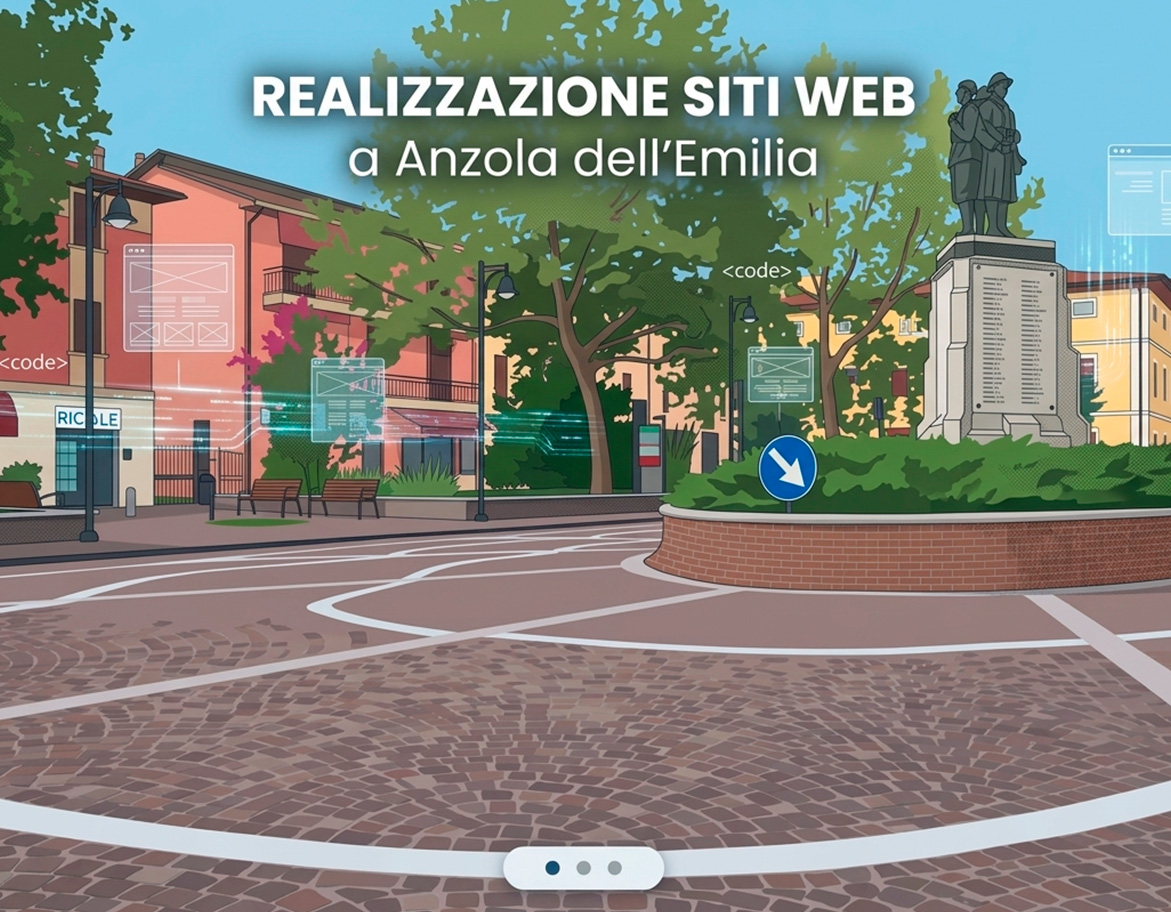 Realizzazione siti web a Anzola dell’Emilia