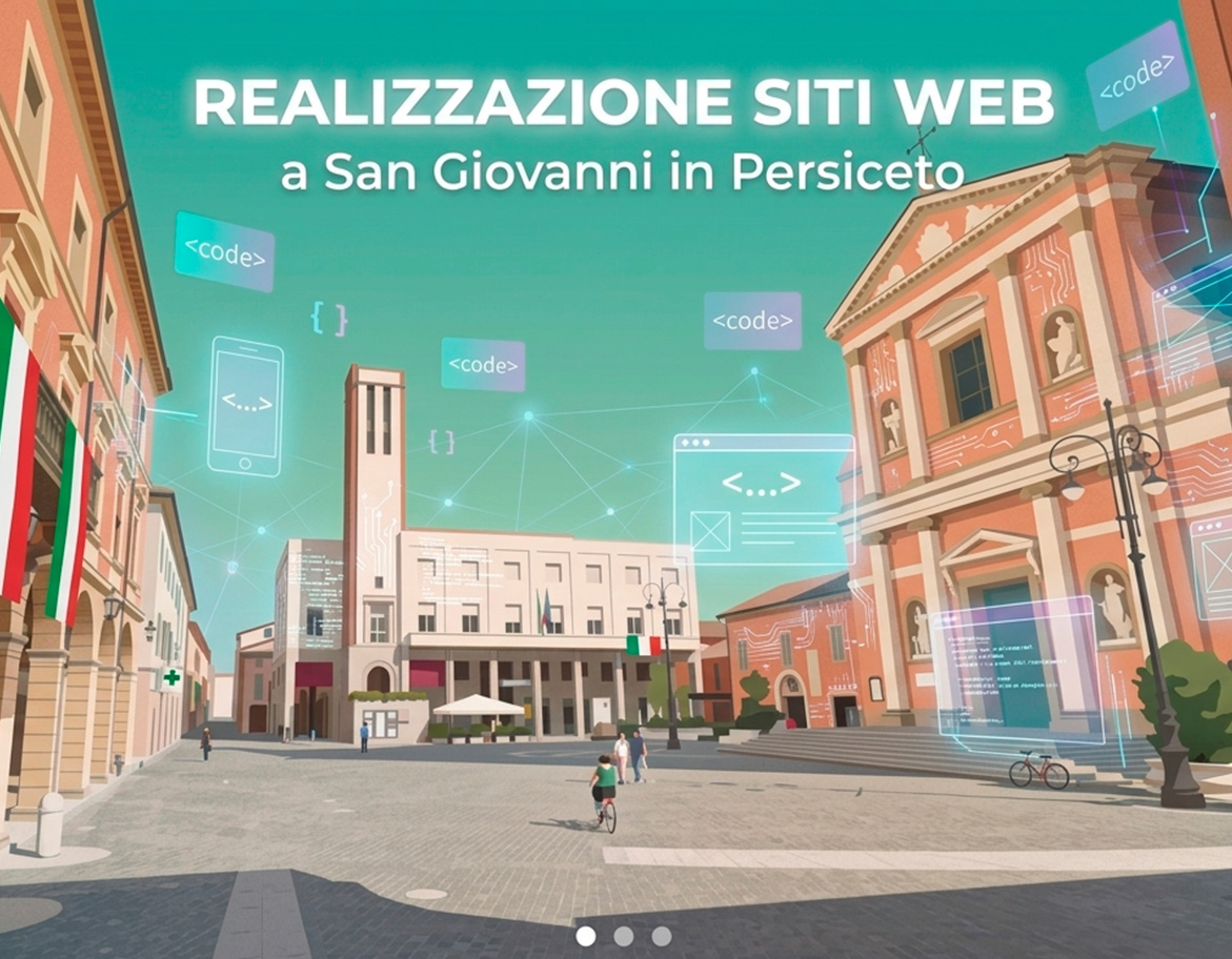 Realizzazione siti web a San Giovanni in Persiceto