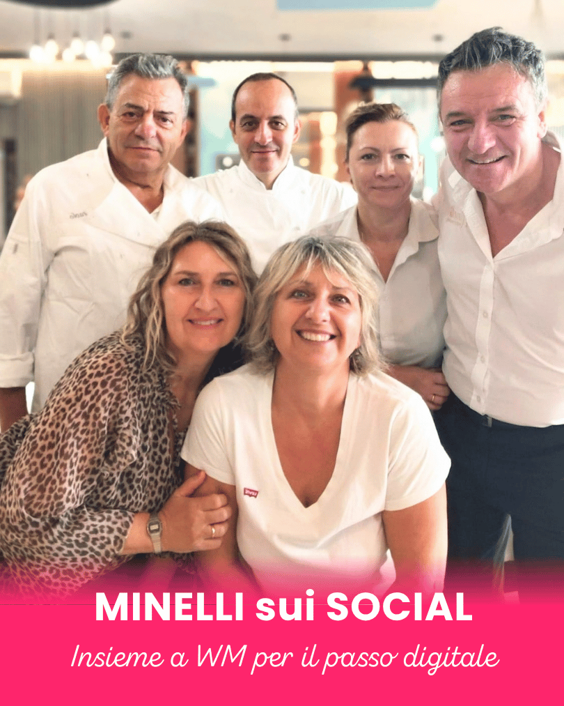 social media marketing per ristorante minelli