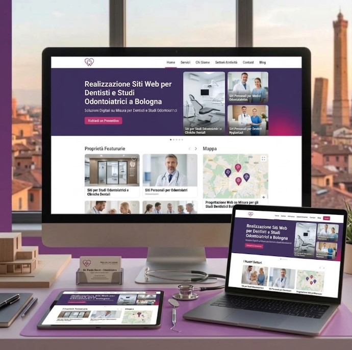 Realizzazione Siti Web per Dentisti e Studi Odontoiatrici a Bologna