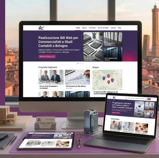 Realizzazione Siti Web per Commercialisti e Studi Contabili a Bologna